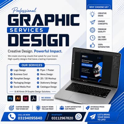 professional Graphic Designer Services | Logo Design | Social Media