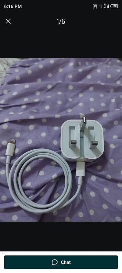 iphone Orginal Charger 3 Pin C To C