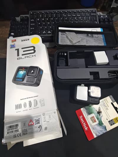 GoPro Hero 13 Black with Extra Accessories