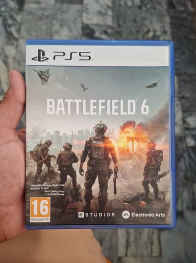 battelfield 6 just likebrand new available for sale in very good price