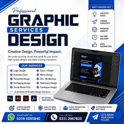 professional Graphic Designer Services | Logo Design | Social Media