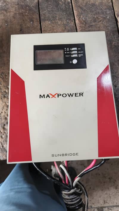 Max power 24volts double battery