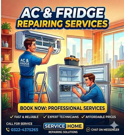 AC & Fridge Installation/Repairing/Service