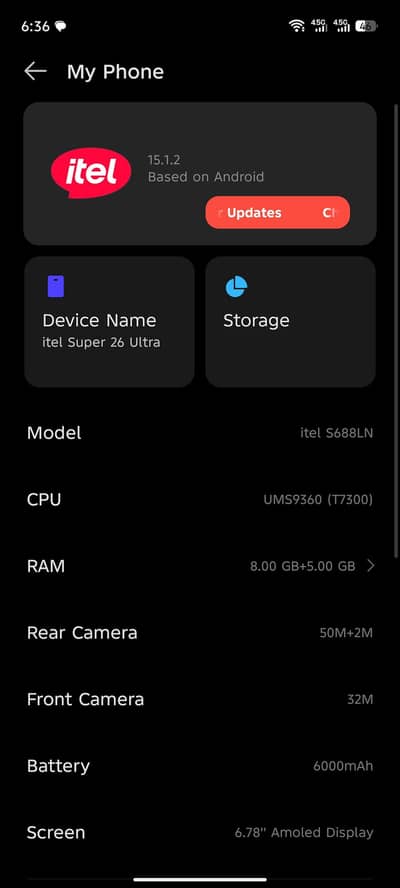 Itel Other Model