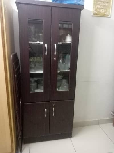 wooden showcase