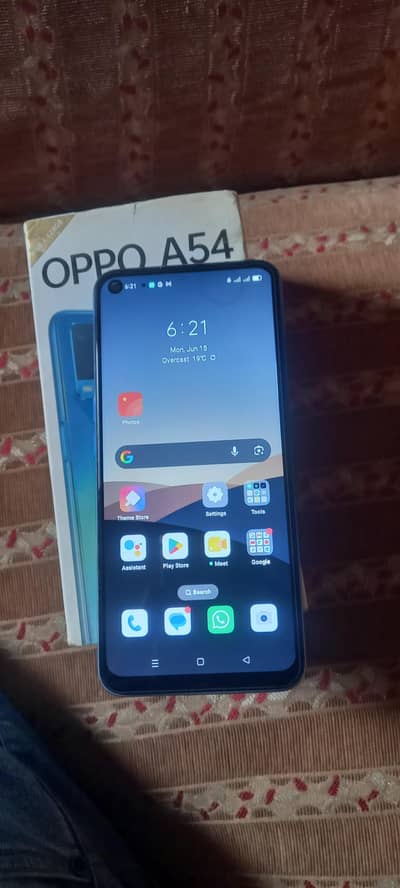 OPPO A54 4/128 pta approved with box