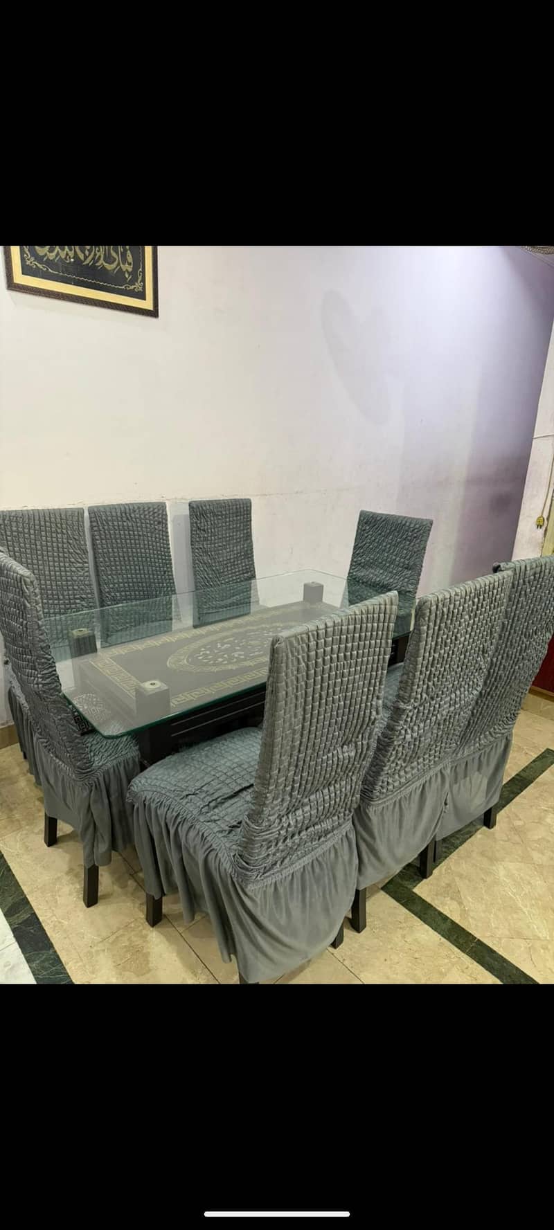 Dining table set 6