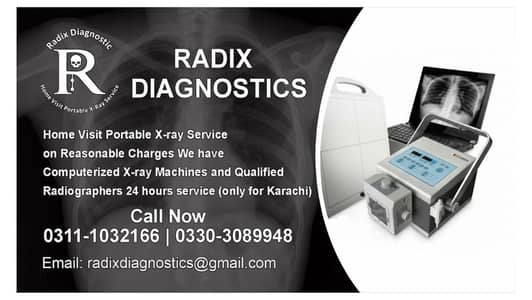 Home visit portable X-ray service