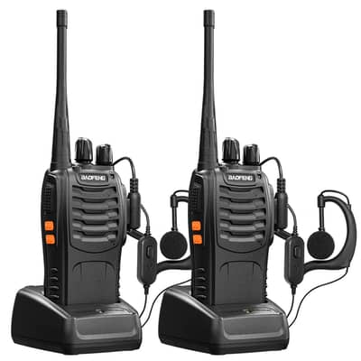 Baofeng 888S walkie talkies - Dual Band Radios 2pcs wireless Sets 2km