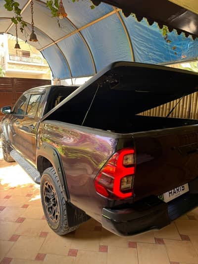 toyota hilux carry boy trunk lid cover shutter