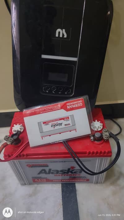 NS ups, 1000w, Running condition. battery 70ah under warranty