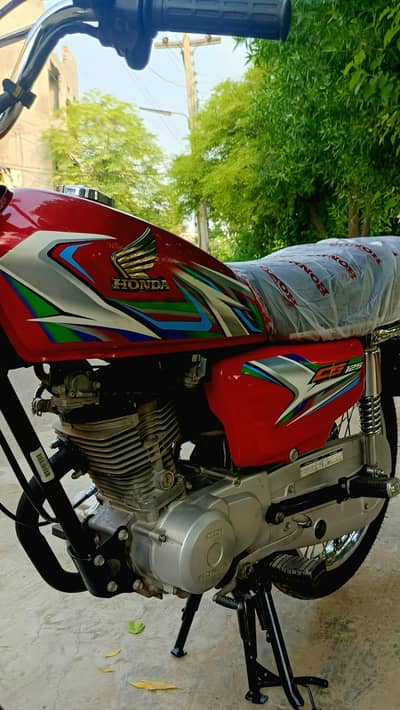 Honda CG 125 2023 Model | Excellent Condition | Red Color | Bike 125