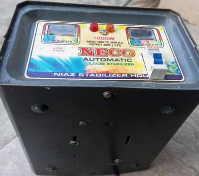 Heavy Duty 4000W Stabilizer - Best for Fridge & Freezer