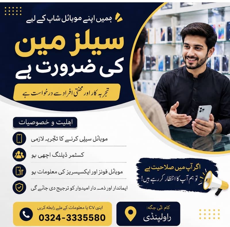 پرمننٹ  کام کرنے والے کو ترجیح دینگے 0