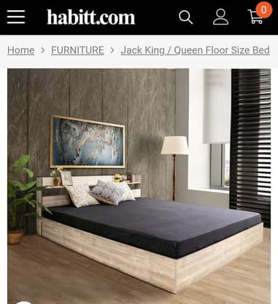 Habitt Queen Set with Durafoam 6" mattress