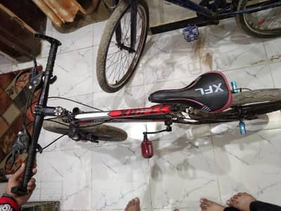 with gear bycycle