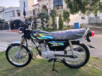 Honda CG 125 Model 2026 Km 3050 Key 2 APL 4 Total Genuine bike