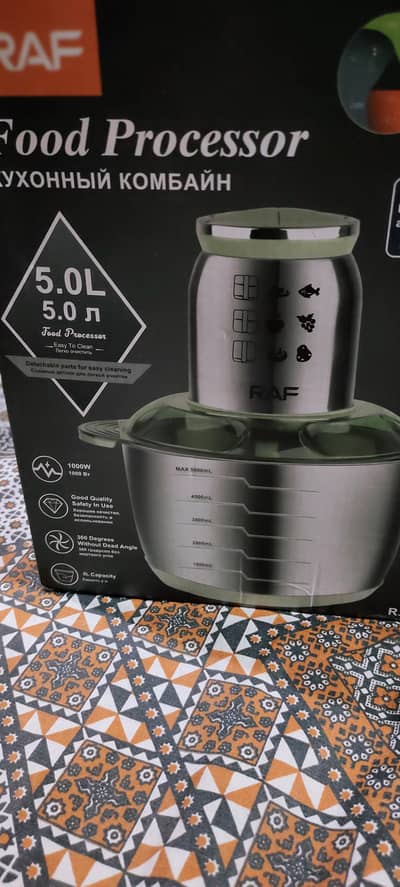 Raf stainless steel food chopper for sale. location Wah cantt