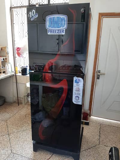 PEL Refrigerator Fridge Glass Door 22250 Red Blaze .