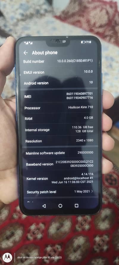 Honor 8X 4 128 see all discripsion