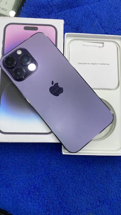 I phone 14 pro max 256gb PTA Approved