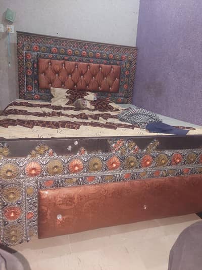 iron bed