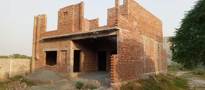 House for Sale 7.17 marla Red Structure for sale in SA Gardens KSK