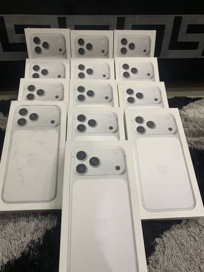 IPhone 17 Pro Max 256gb LLA factory unlock non active + jv