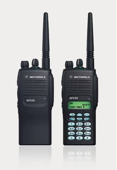 Motorola GP328 Professional Walkie Talkie 16 Channel Two-Way Radio