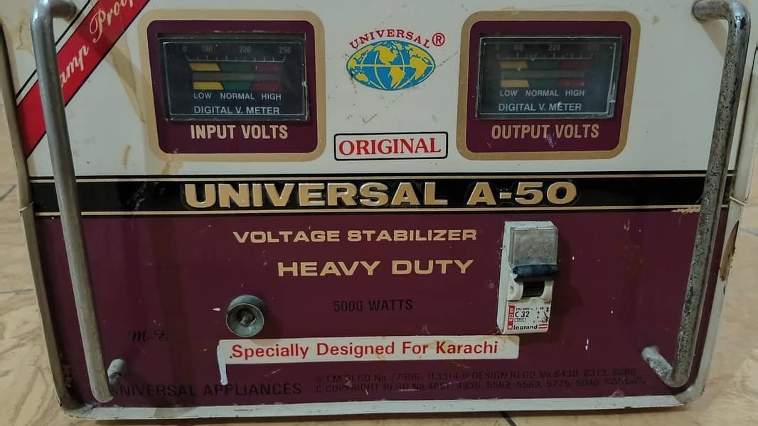Universal Voltage Stabilizer A - 50 2