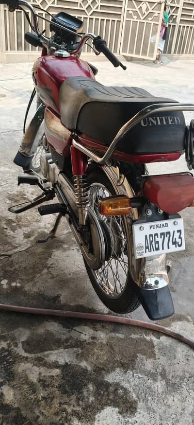 United 70 cc in lush CONDITION