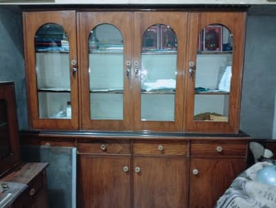 Almari having huge storage. . . it is made of good quality wood. . . . . . . . . .