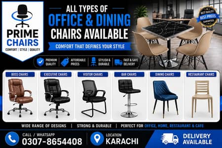 Office Chairs | Executive | Revolving| Visitor | Staff| Quality Chairs