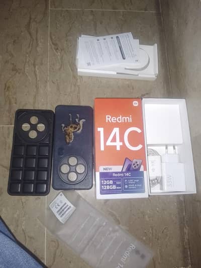Xiaomi Redmi 14C 6/128 with box chrgr