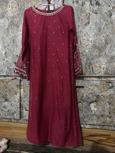 Naqshi 3 pcs embroidered dress for sale