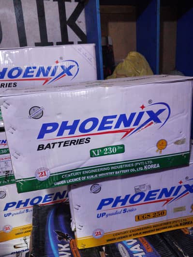 batteries 230