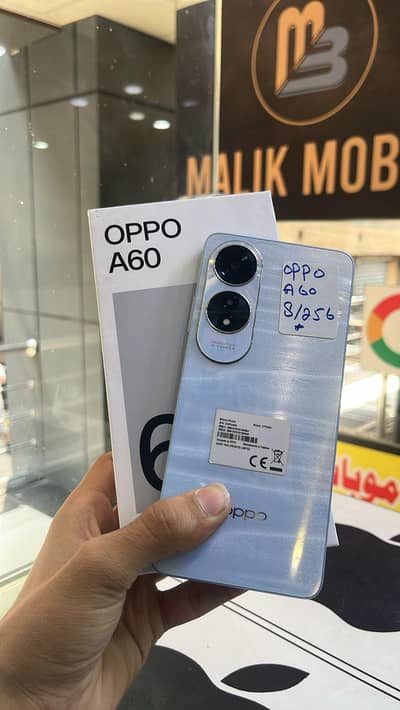 OPPO A60  8 GB Ram Rom 256Gb Complete Box Condition 10/10
