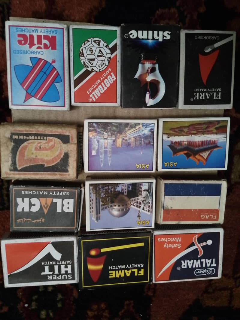 Matches boxes 3