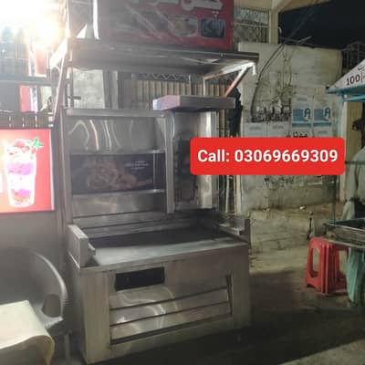 Shawarma Counter Big Size Available  For Sale