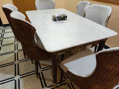 Dining Table - 6 Seater Dining Table - Luxury Dining for Sale
