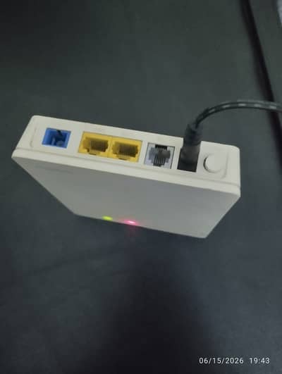 Huawei HG8321R GPON ONU Router with Long Wire Adapter & LAN Cable