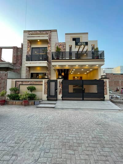 7 Marla Brand New Modern Luxury Double Story House For Sale In MPs Road Fatima Avenue Multan