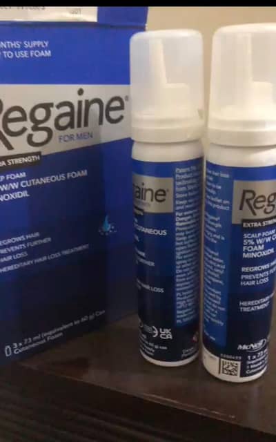 Regaine Minoxidil 5% Topical Foam 2-months supply