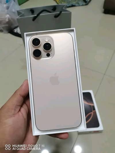 Apple iPhone 16 Pro Max 256GB memory PTA approved 0324=8193=404