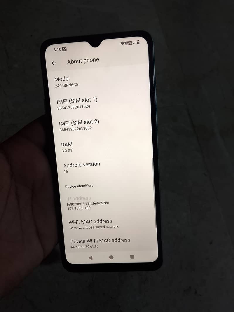 Redmi3X 0