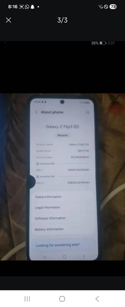 Samsung galaxy Fold 3