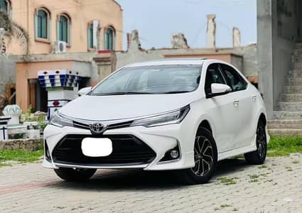 TOYOTA COROLLA GRANDE 2024 BLACK INTERIOR