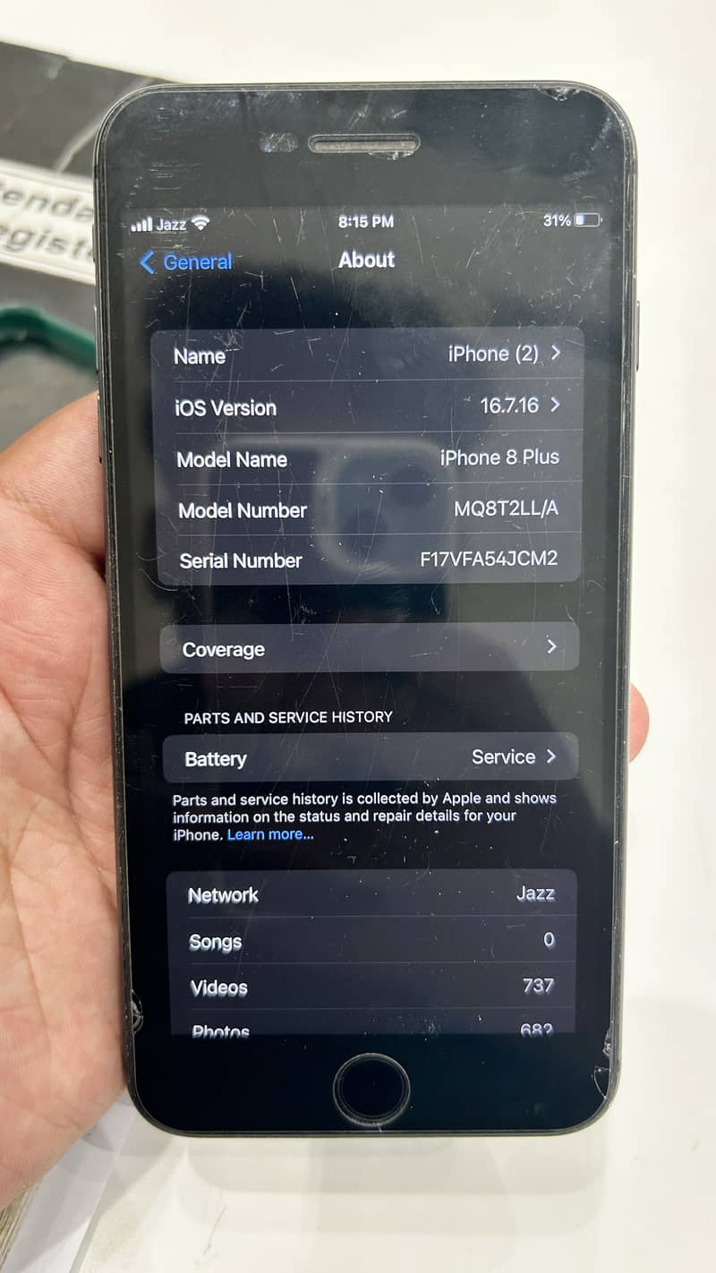 Apple iPhone 8 Plus 0