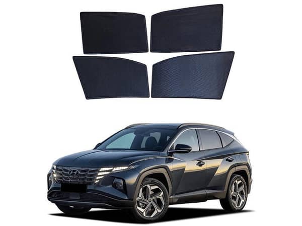 Hyundai Tucson Premium Quality Japani Sun Shades 4Pcs - 2020-2023