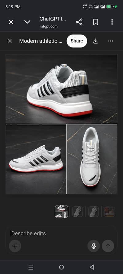 sport shoes and this is a very soft